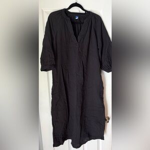 Old Navy Black Maxi Dress Large